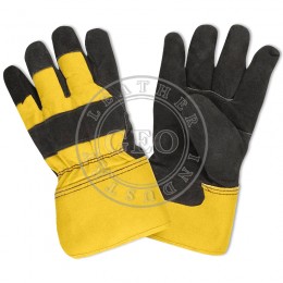 Industrial Safety Leather Gloves